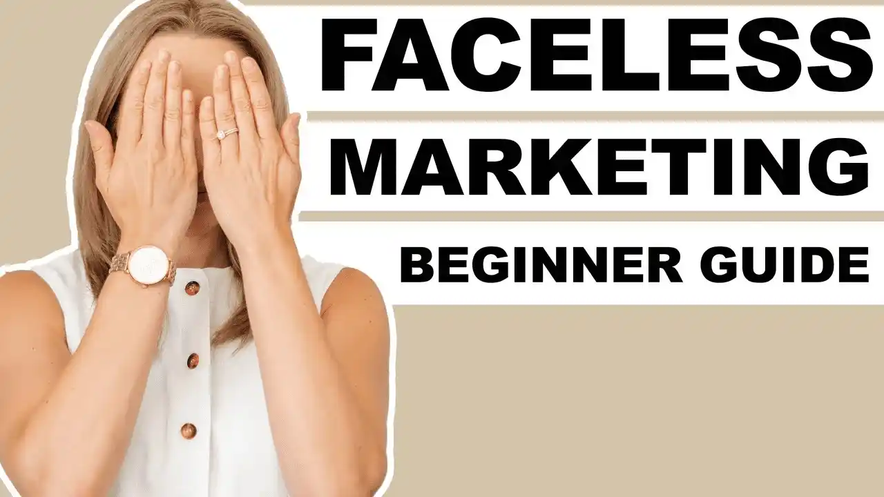 Faceless digital marketing
